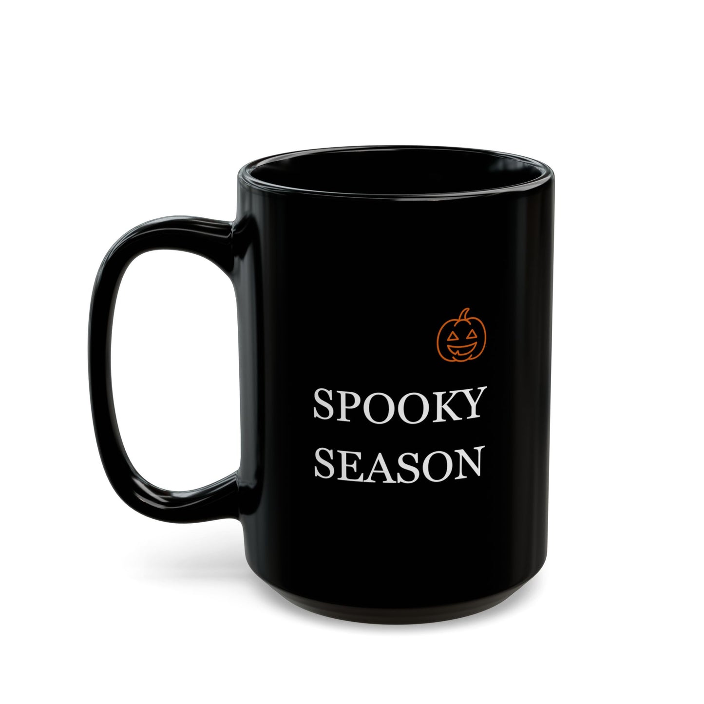 Spooky Season Coffee Mug, Halloween Pumpkin Mug
