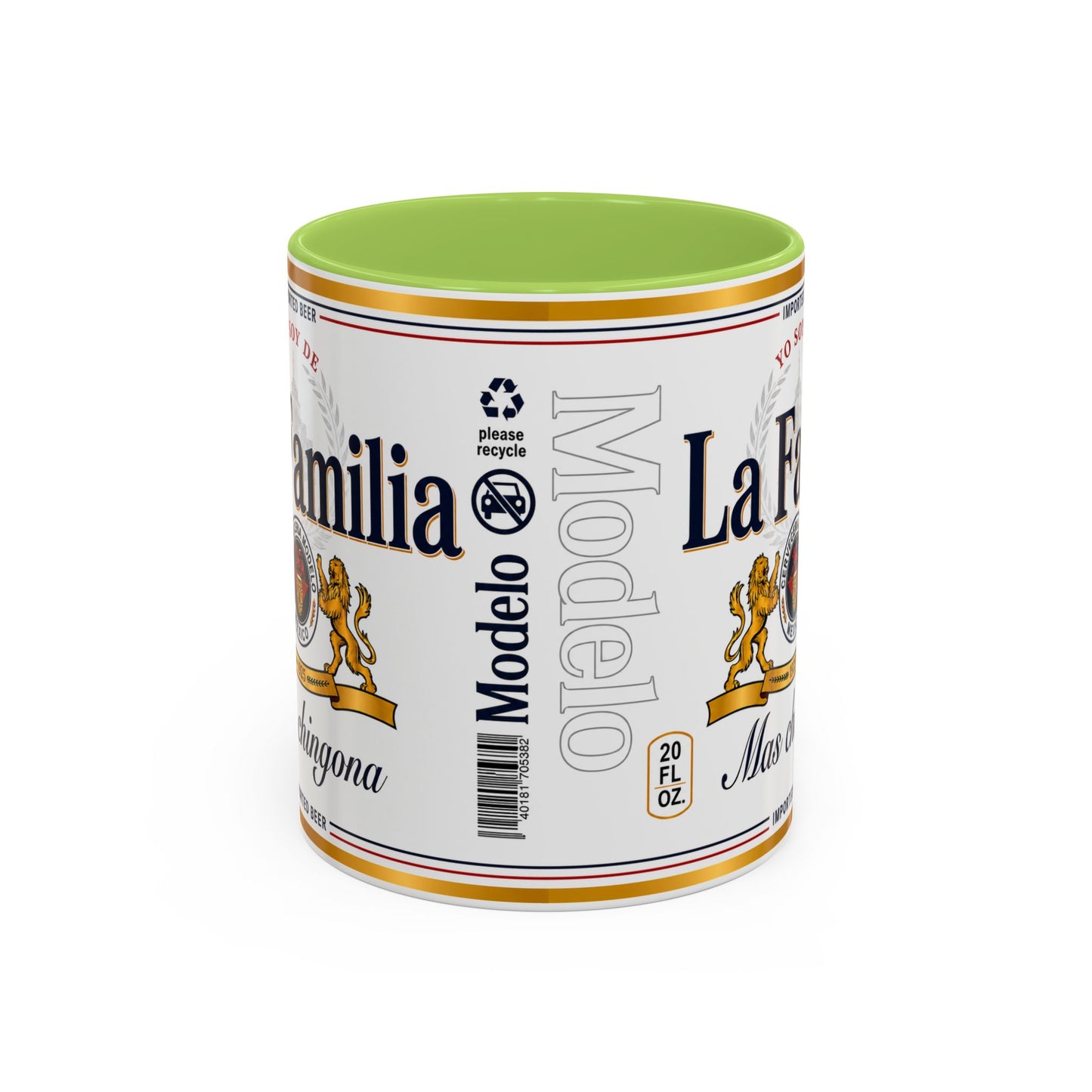 La Familia Más Chingona Mug, Funny Spanish Family Coffee Cup