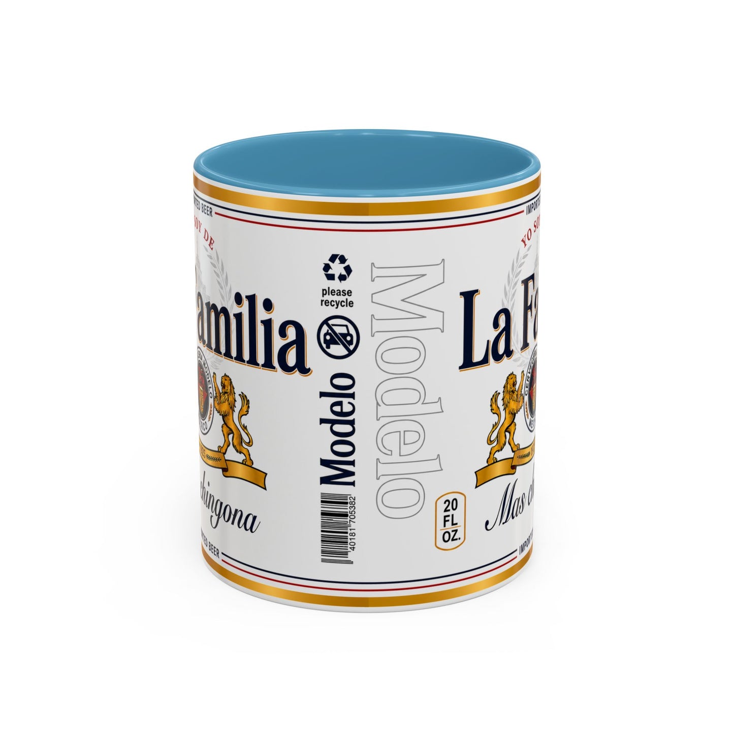 La Familia Más Chingona Mug, Funny Spanish Family Coffee Cup