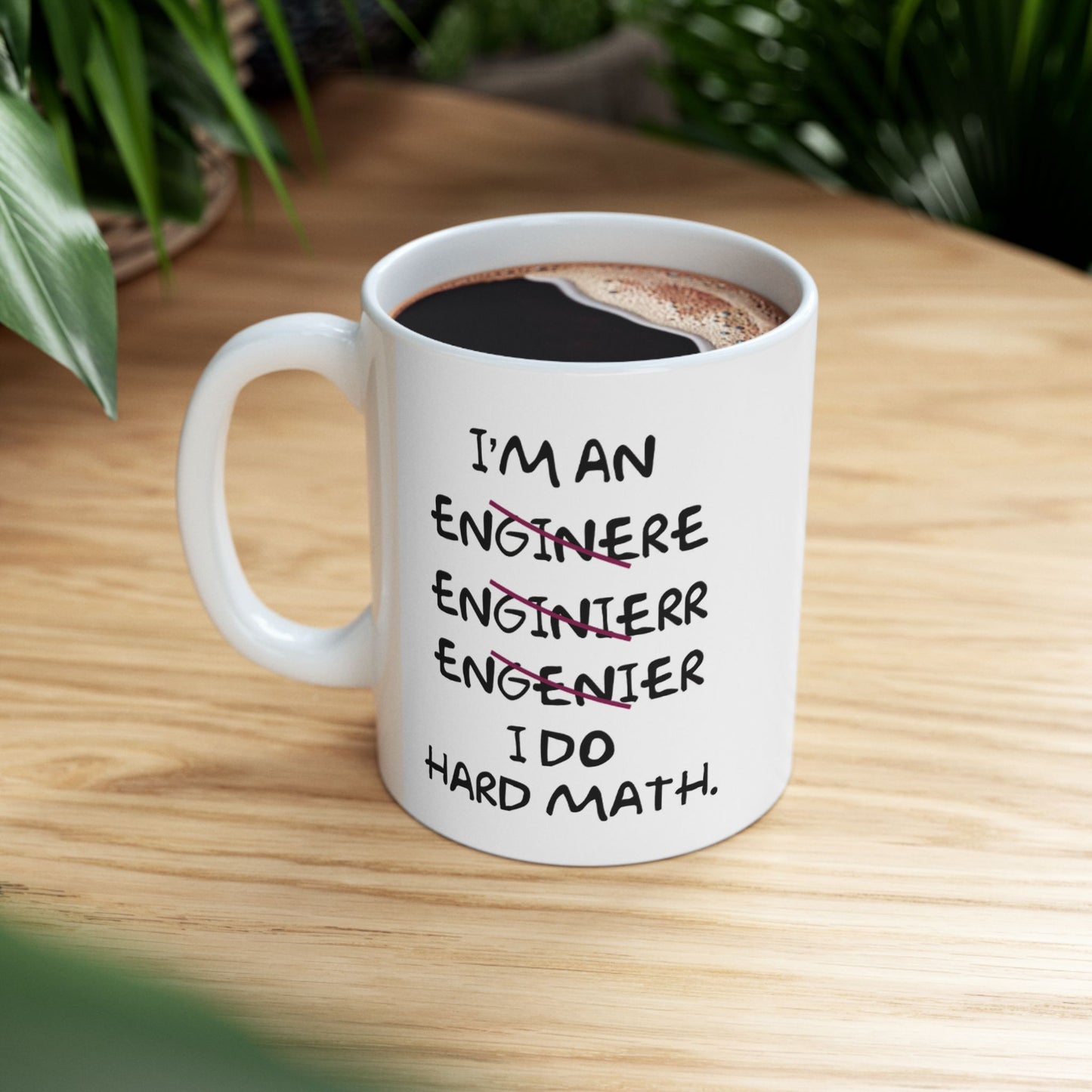 Funny Engineer Coffee Mug, Engineering Student Graduation Gift