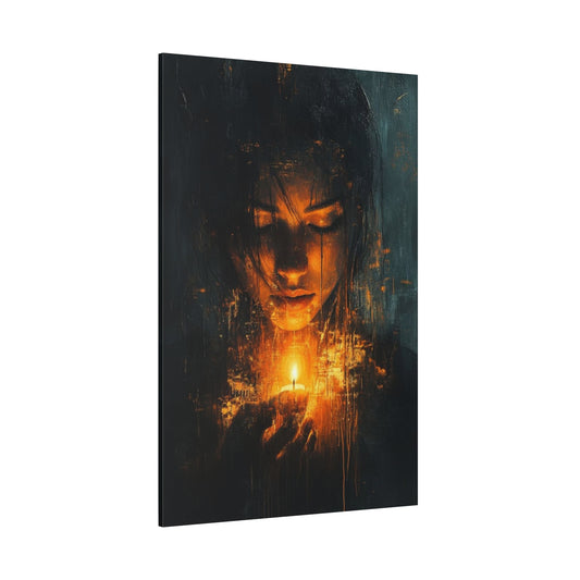 Eclipse Flame – Artistic Canvas