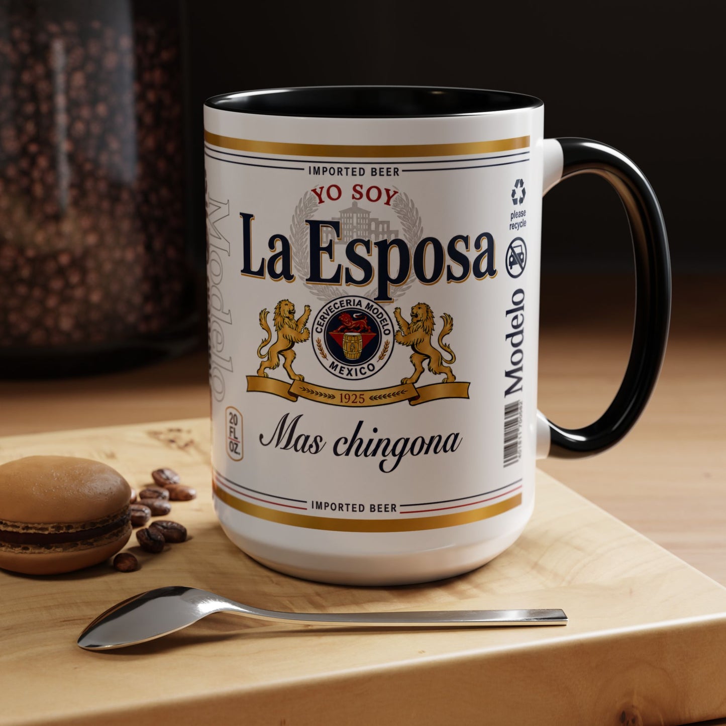 La Esposa Más Chingona Mug, Funny Spanish Wife Coffee Cup