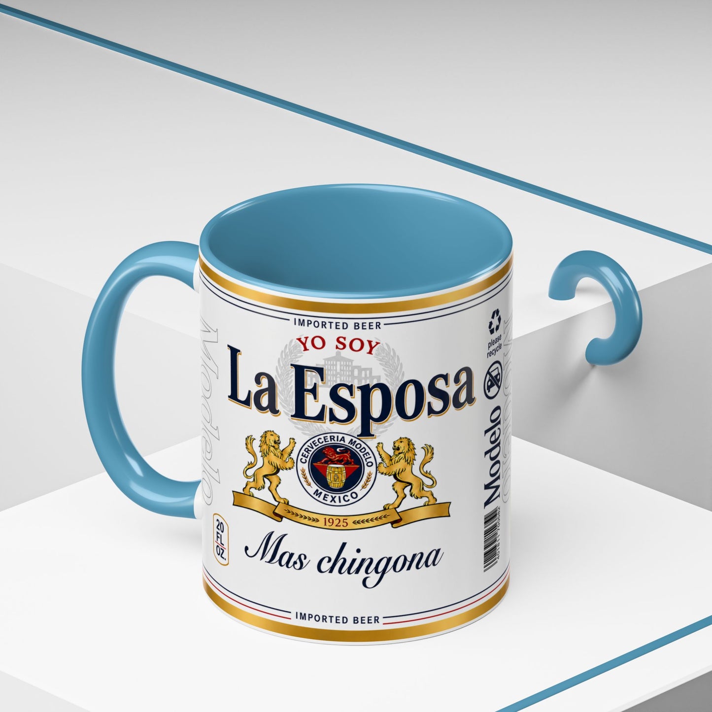 La Esposa Más Chingona Mug, Funny Spanish Wife Coffee Cup