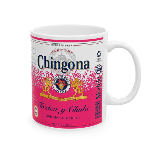 Chingona Ceramic Mug, Coffee Cup