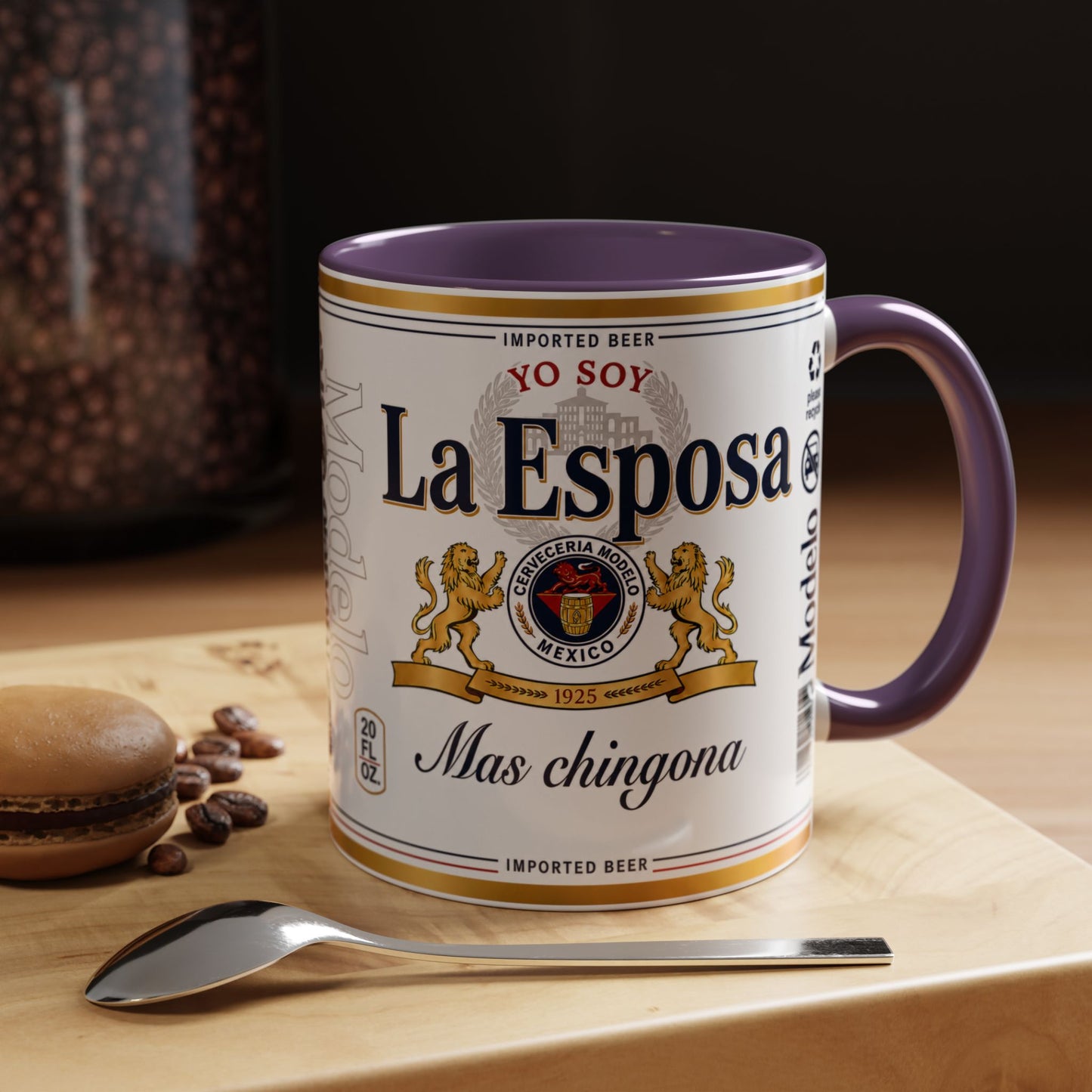 La Esposa Más Chingona Mug, Funny Spanish Wife Coffee Cup