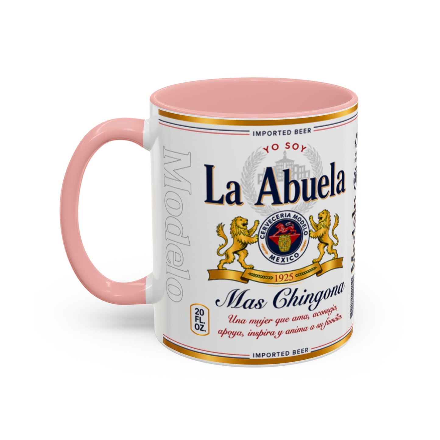 La Abuela Más Chingona Mug, Spanish Grandma Coffee Cup