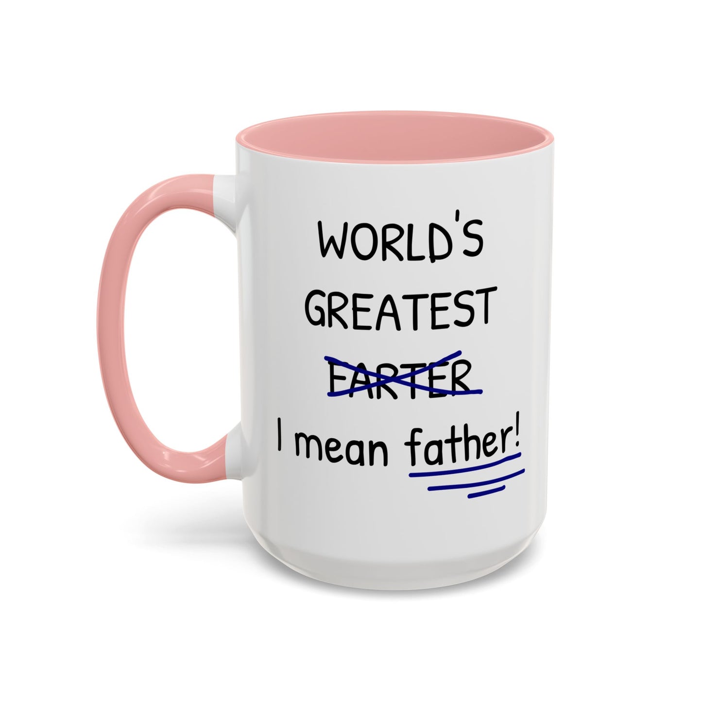 World’s Greatest Farter Mug, Funny Father Coffee Cup, Dad Joke Gift