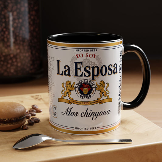 La Esposa Más Chingona Mug, Funny Spanish Wife Coffee Cup