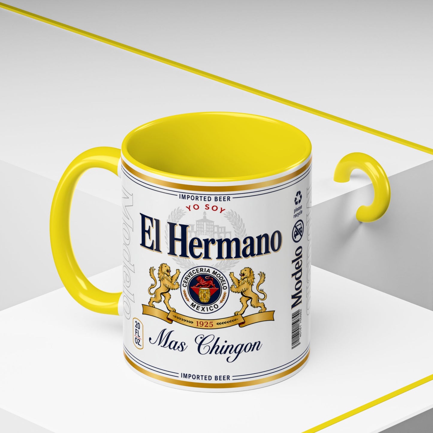 El Hermano Más Chingón Mug, Funny Spanish Brother Coffee Cup