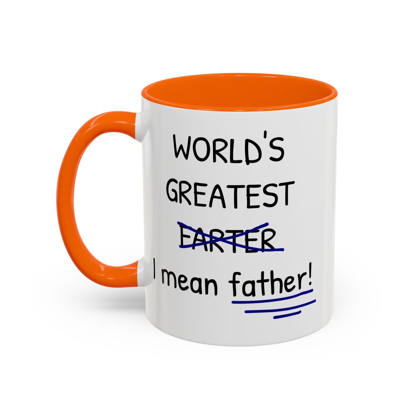 World’s Greatest Farter Mug, Funny Father Coffee Cup, Dad Joke Gift