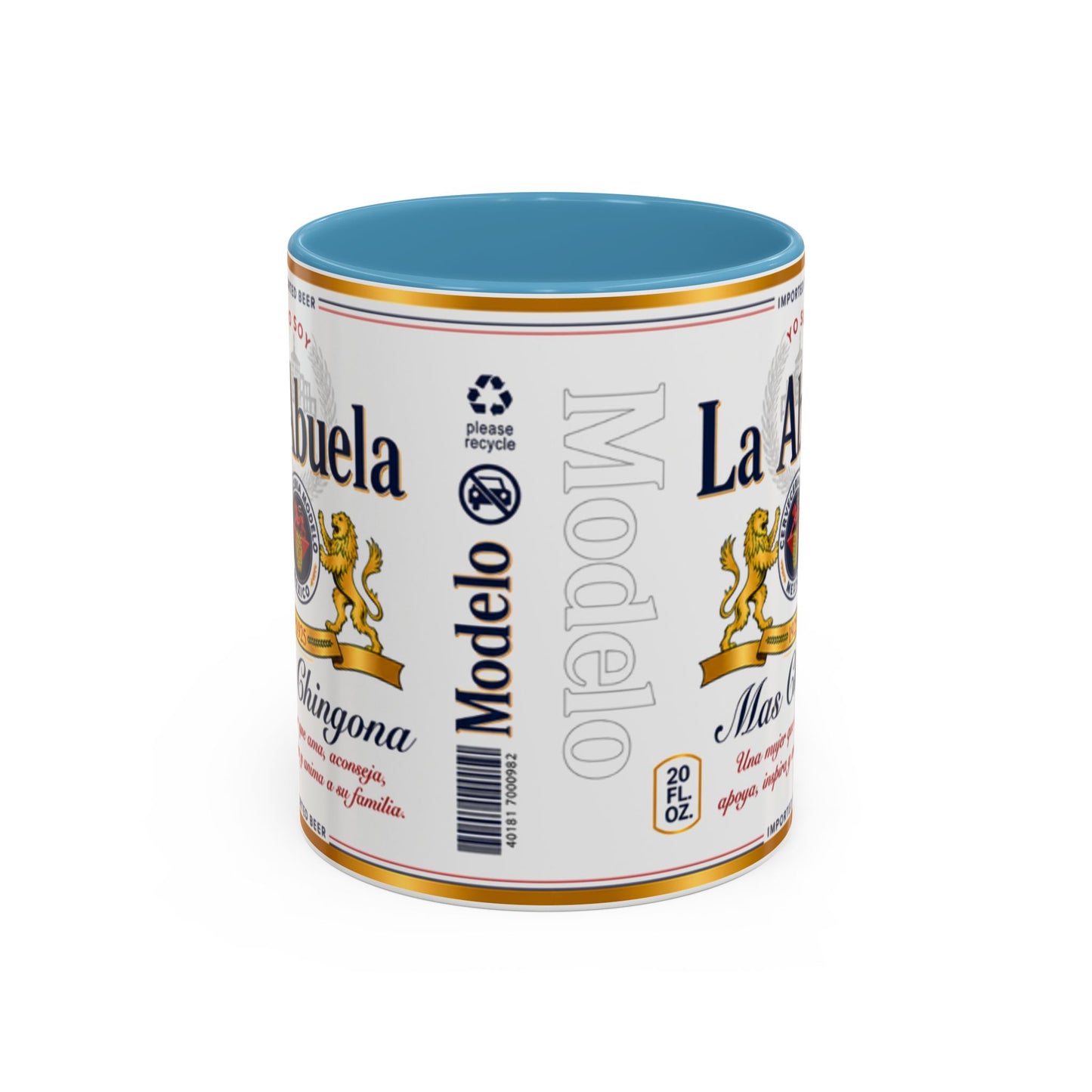 La Abuela Más Chingona Mug, Spanish Grandma Coffee Cup