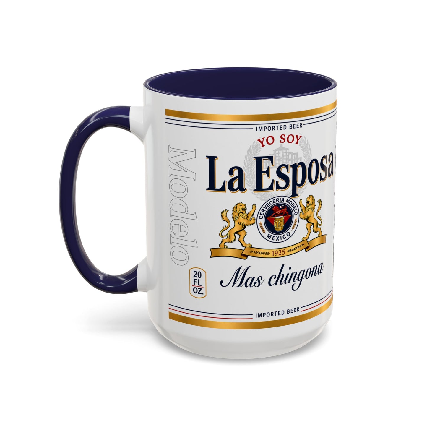 La Esposa Más Chingona Mug, Funny Spanish Wife Coffee Cup