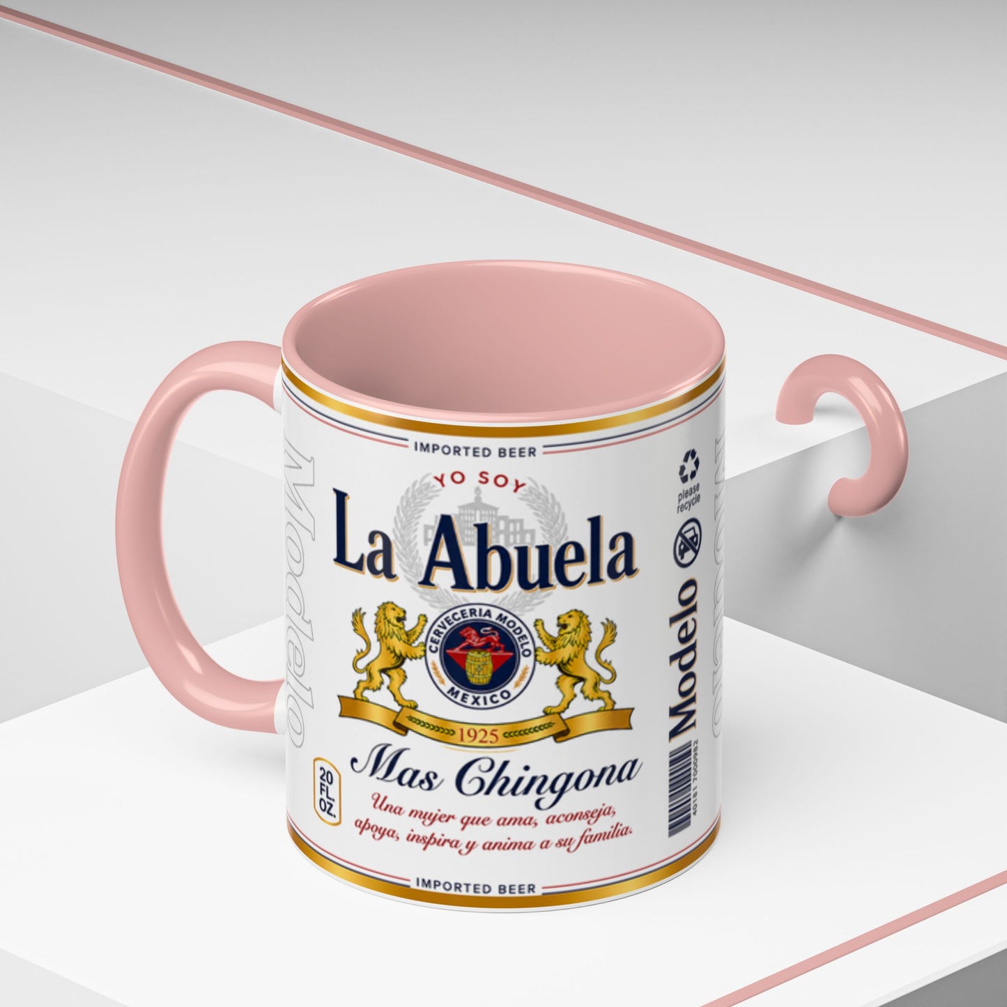 La Abuela Más Chingona Mug, Spanish Grandma Coffee Cup