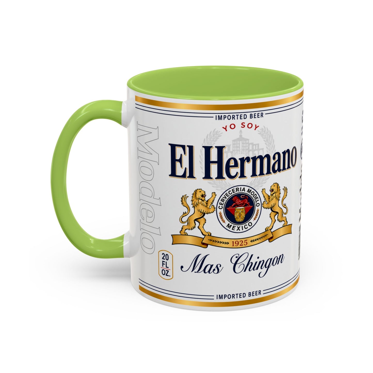 El Hermano Más Chingón Mug, Funny Spanish Brother Coffee Cup
