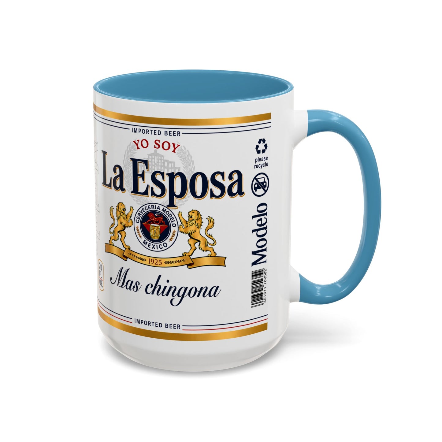 La Esposa Más Chingona Mug, Funny Spanish Wife Coffee Cup