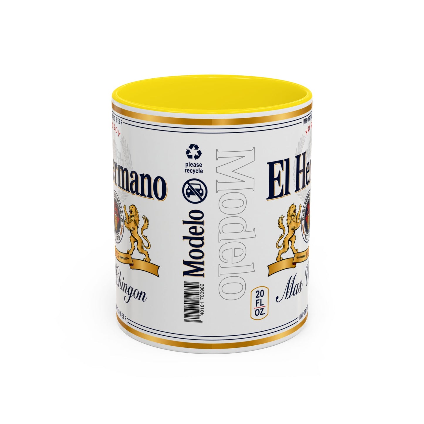 El Hermano Más Chingón Mug, Funny Spanish Brother Coffee Cup