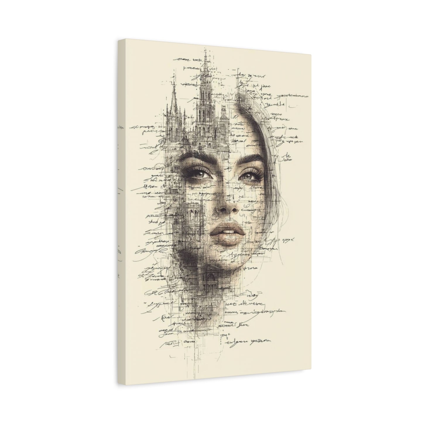 Architectural Muse – Canvas Art Print