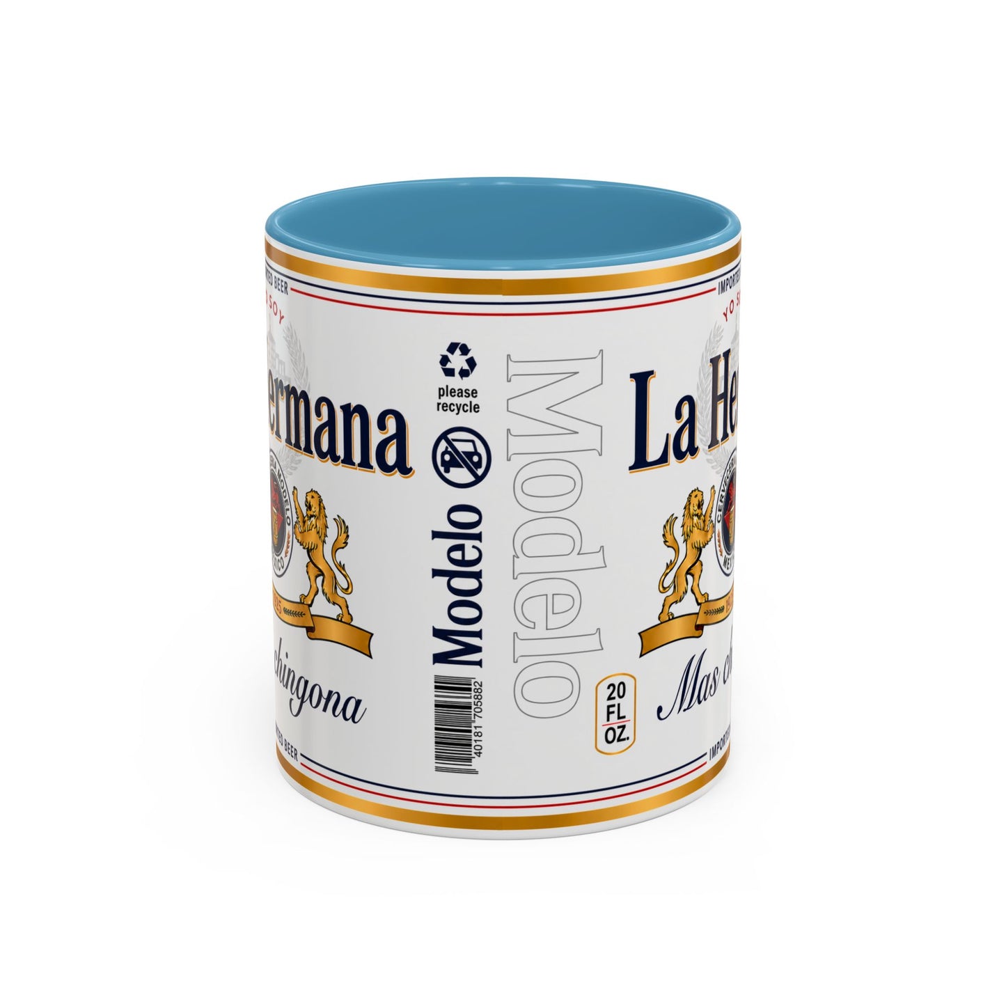 La Hermana Más Chingona Mug, Funny Spanish Sister Coffee Cup