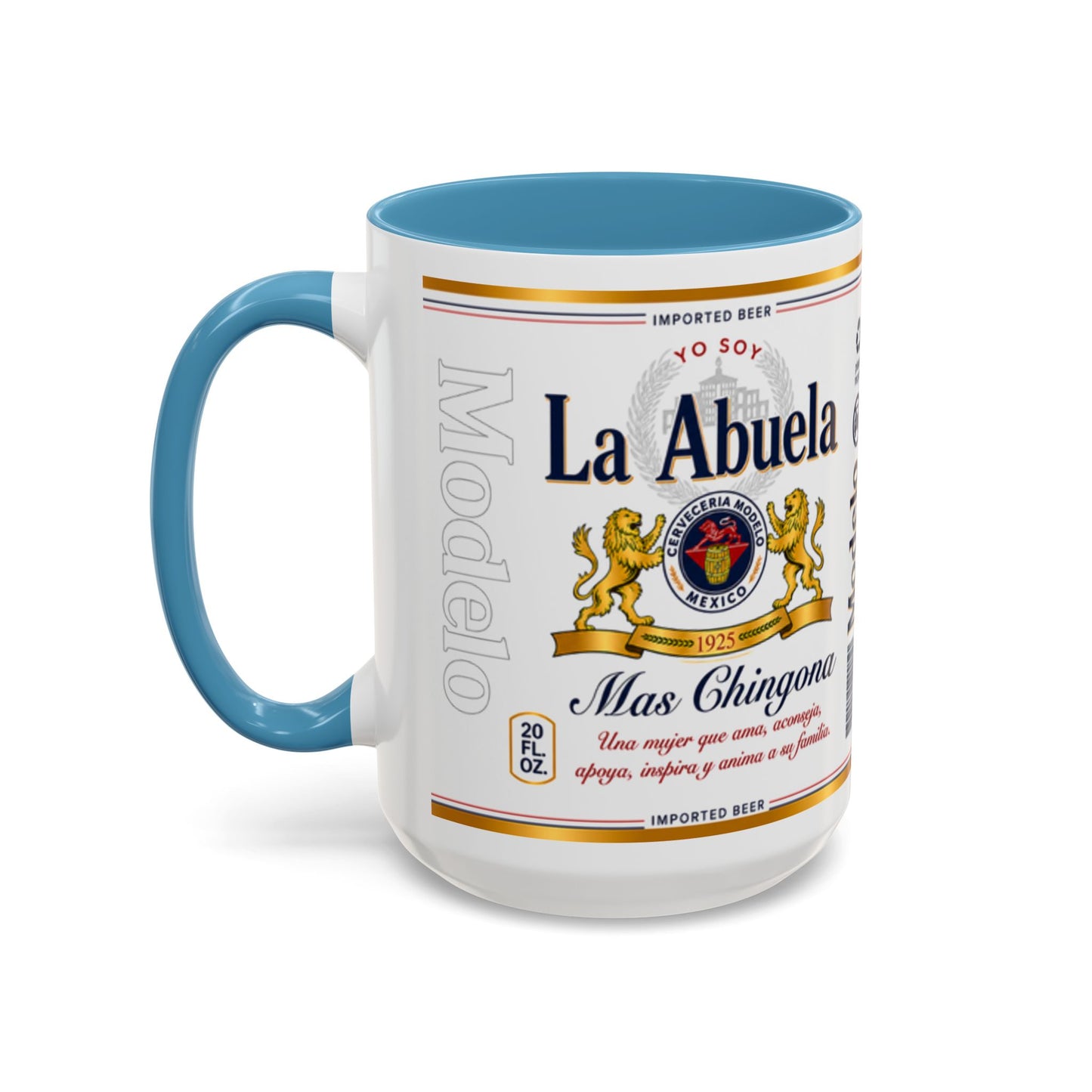 La Abuela Más Chingona Mug, Spanish Grandma Coffee Cup