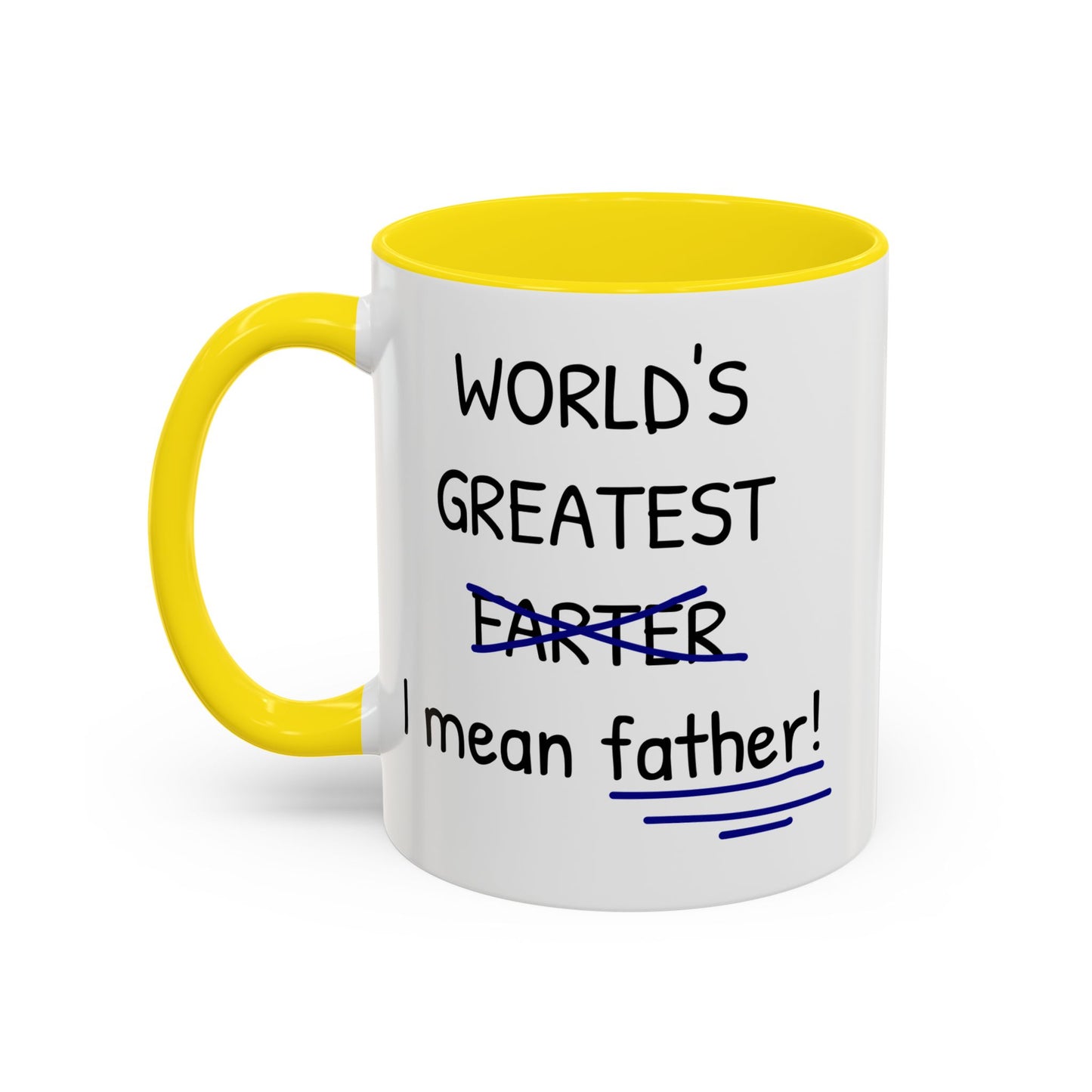 World’s Greatest Farter Mug, Funny Father Coffee Cup, Dad Joke Gift