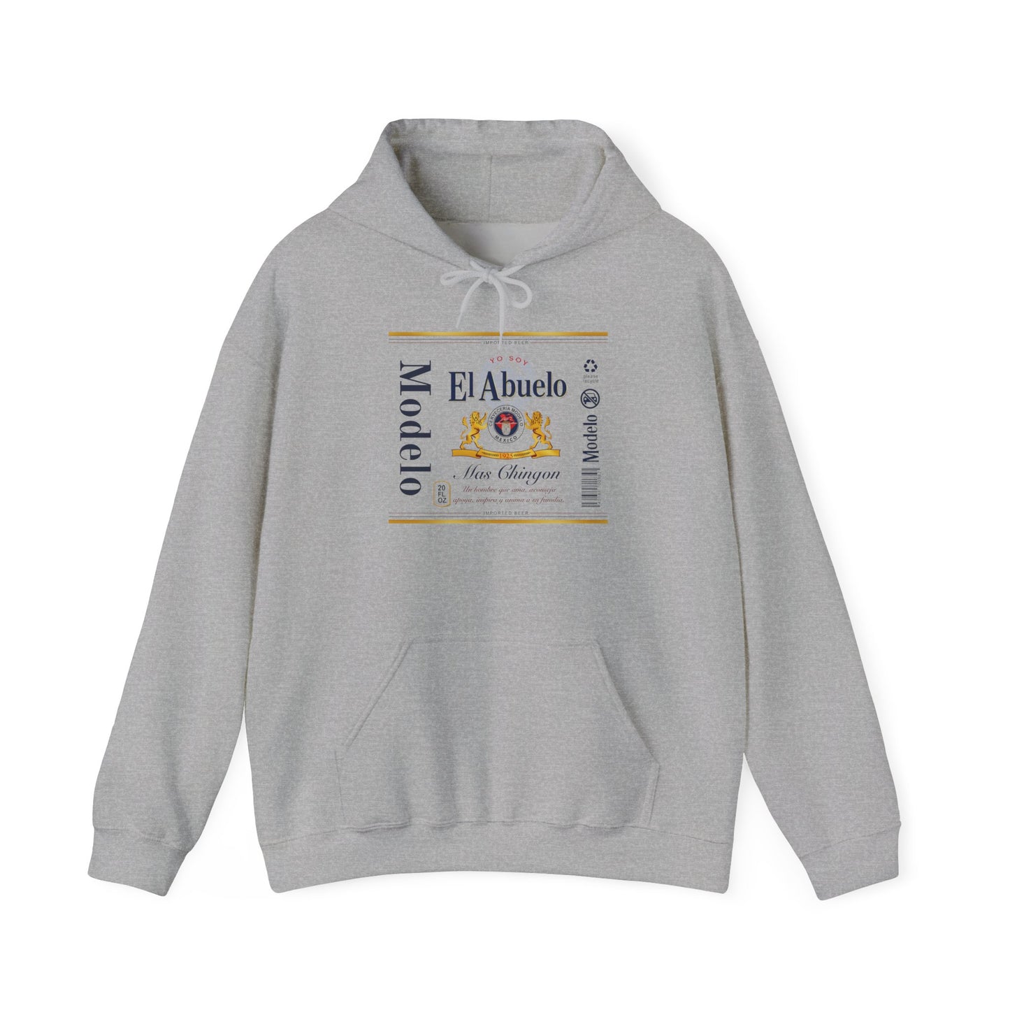 Hoodie Modelo Beer ,El Abuelo Modelo Beer
