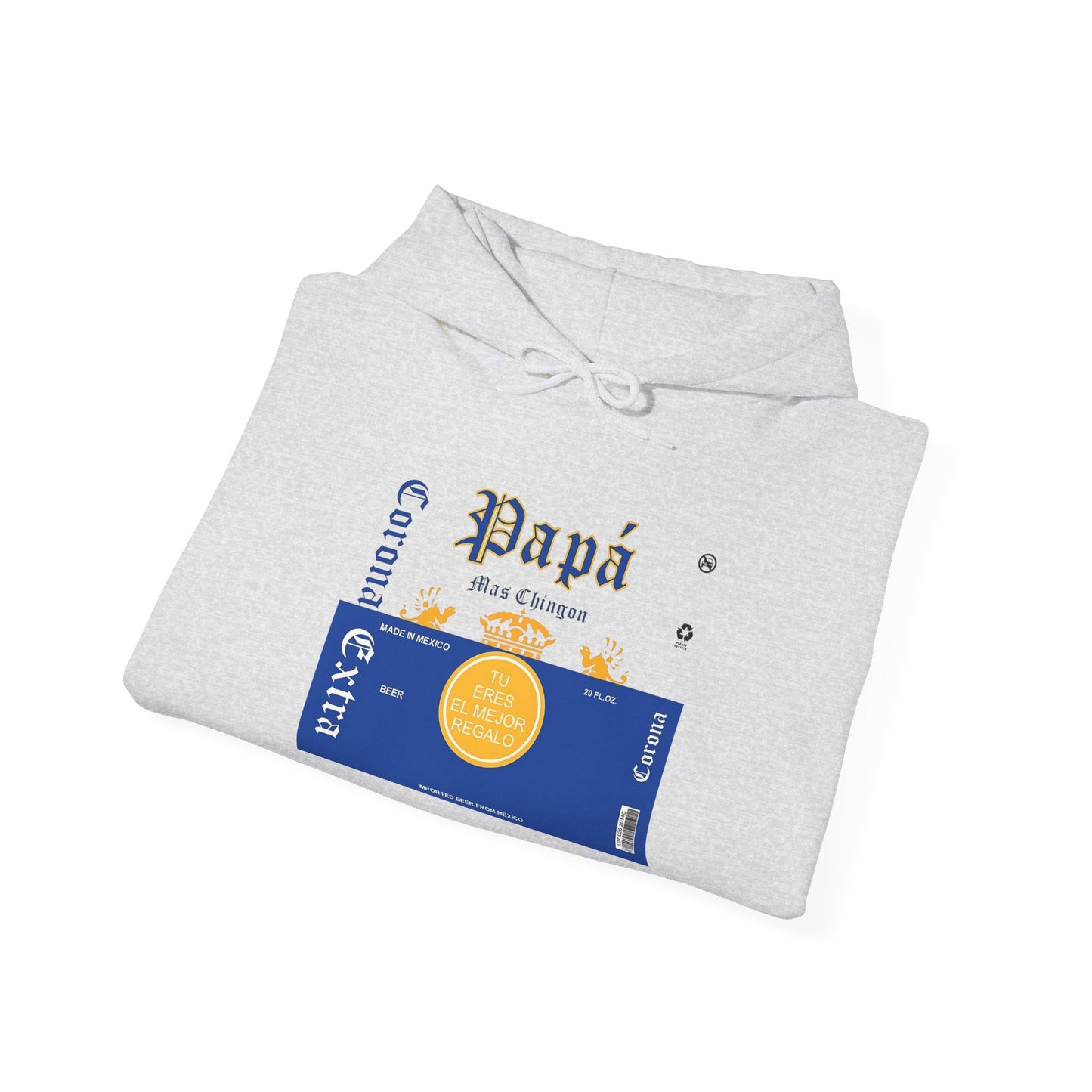 Cool Hoodie for Dad, Corona Extra Papa Mas Chingon