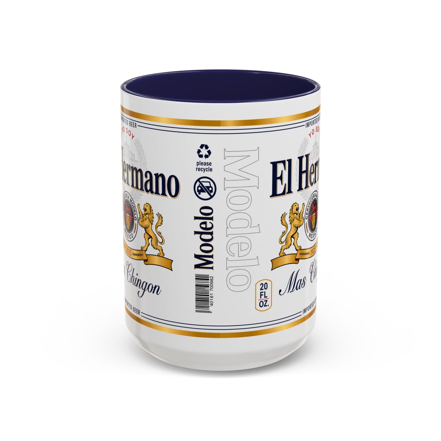 El Hermano Más Chingón Mug, Funny Spanish Brother Coffee Cup