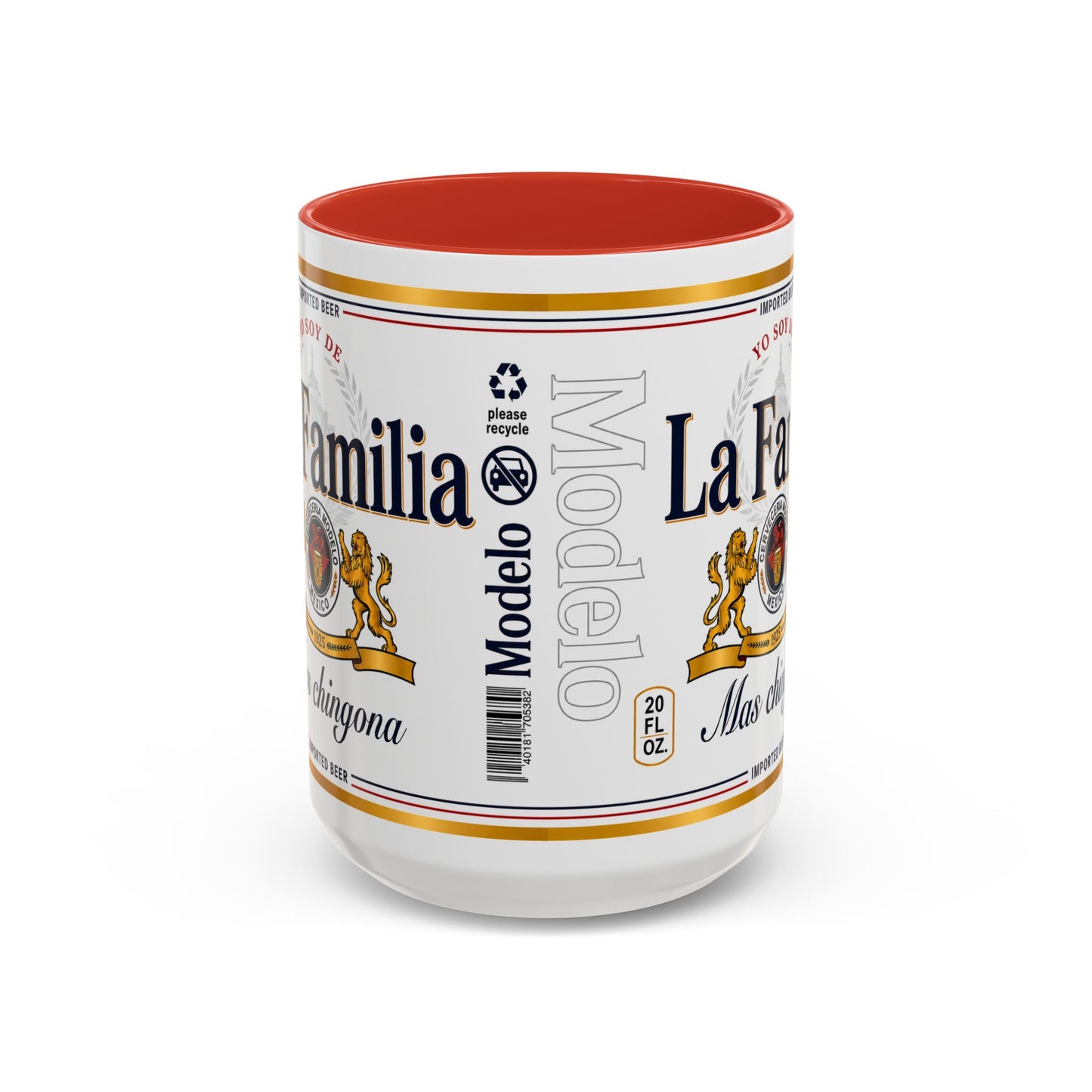 La Familia Más Chingona Mug, Funny Spanish Family Coffee Cup