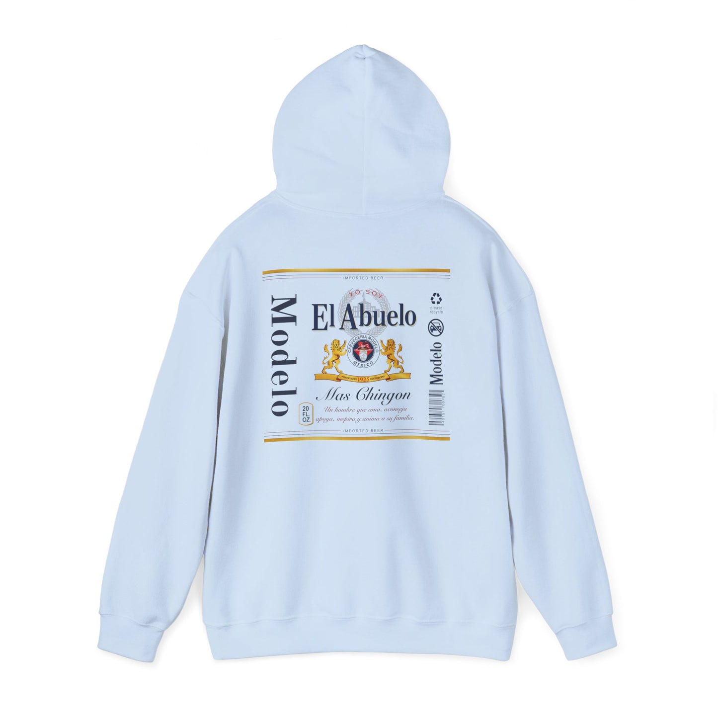 Hoodie Modelo Beer ,El Abuelo Modelo Beer