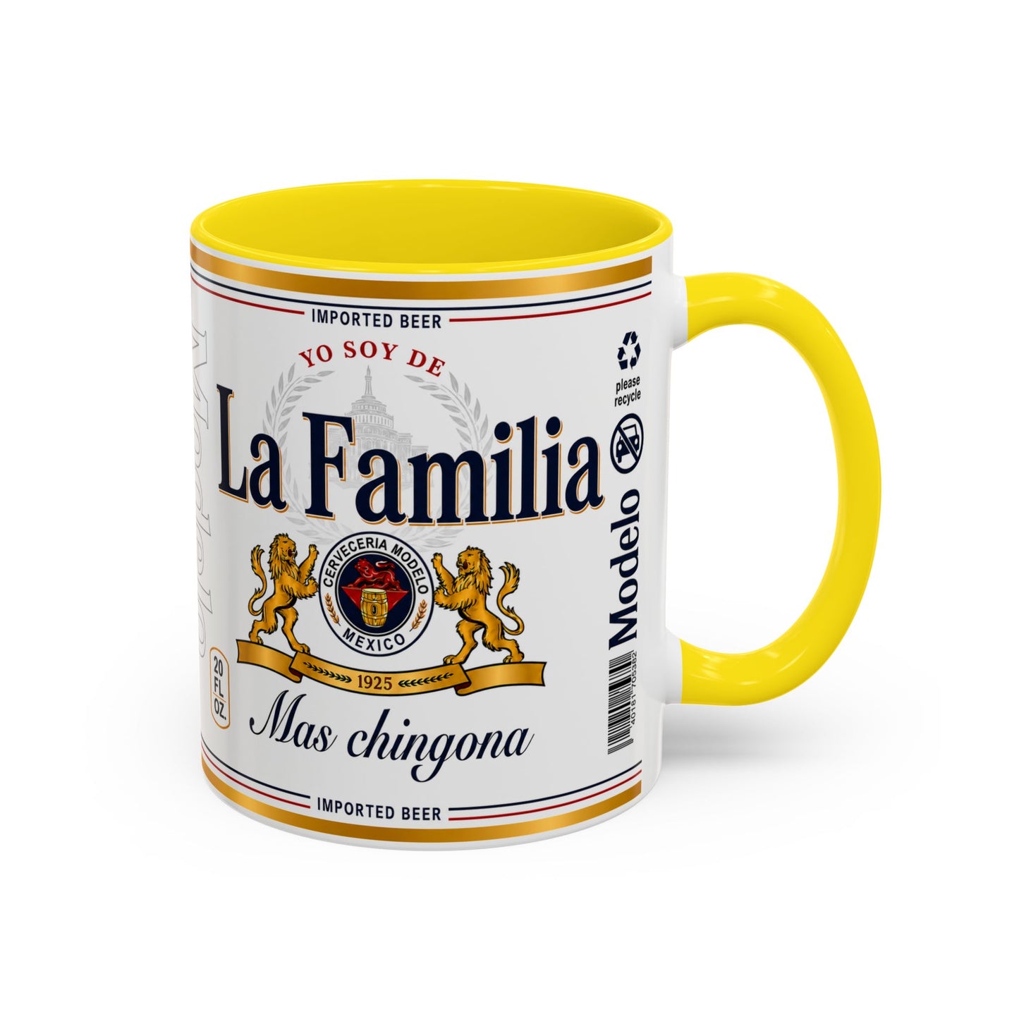 La Familia Más Chingona Mug, Funny Spanish Family Coffee Cup