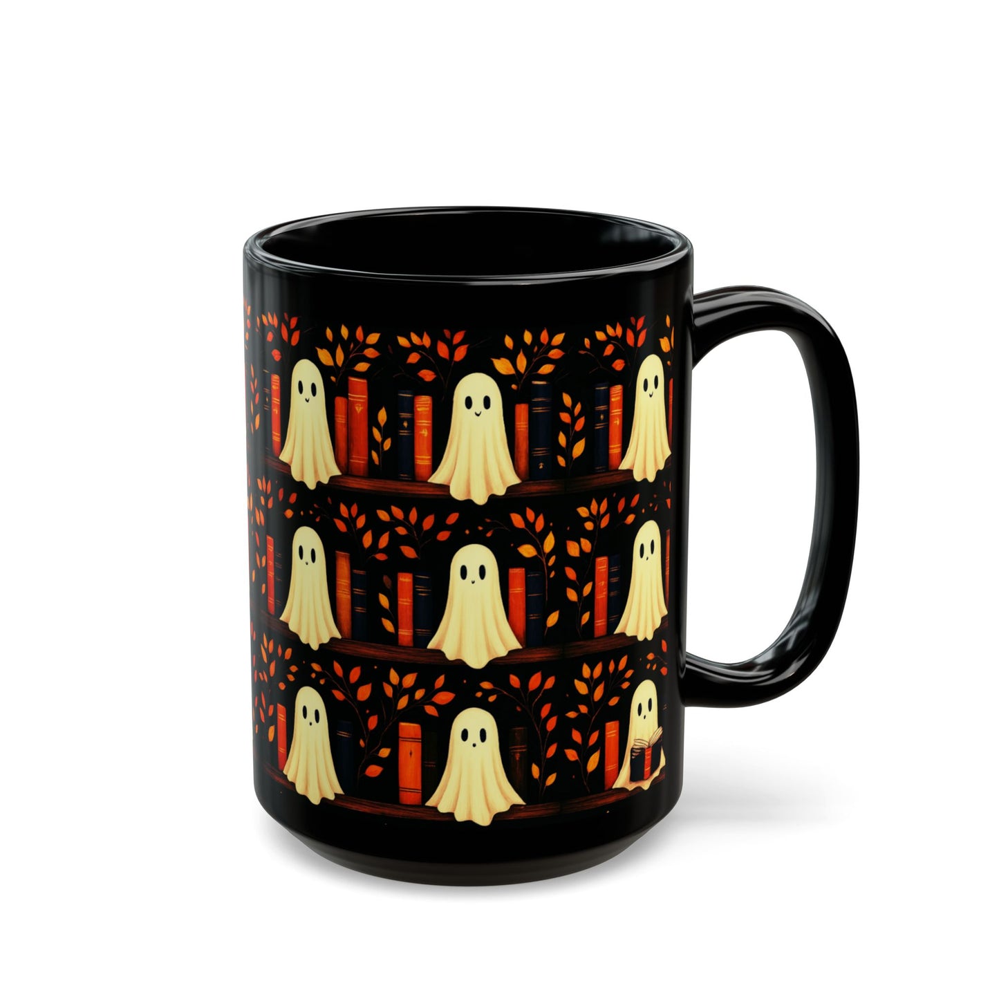 Ghost Library – Halloween Mug