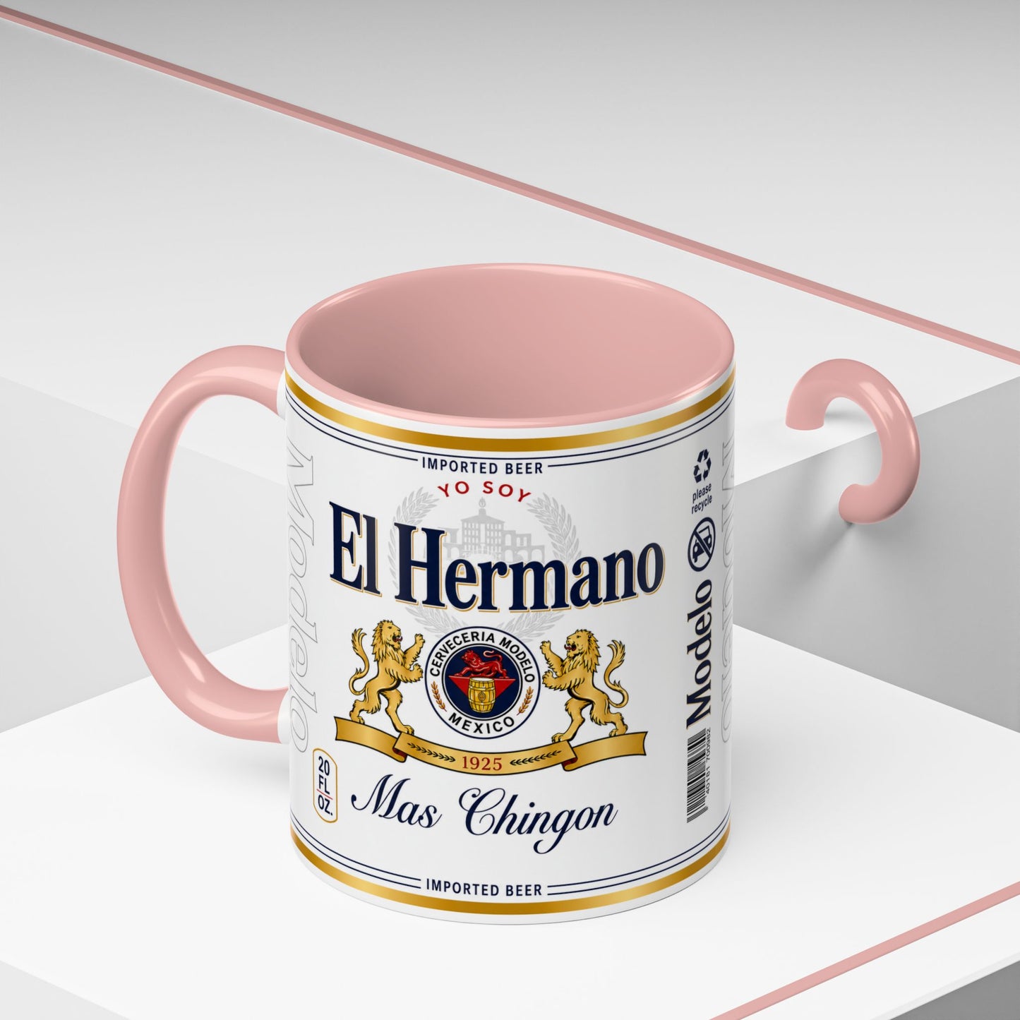 El Hermano Más Chingón Mug, Funny Spanish Brother Coffee Cup