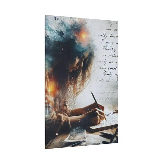 Silent Ink – Artistic Canvas Wall Art