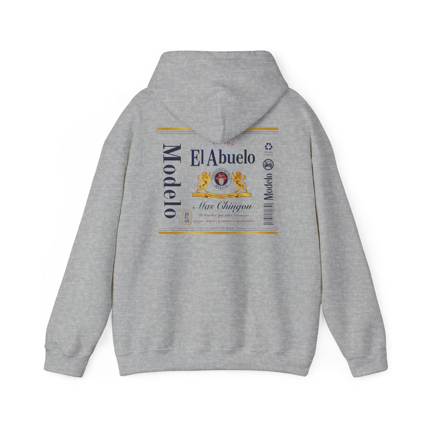 Hoodie Modelo Beer ,El Abuelo Modelo Beer