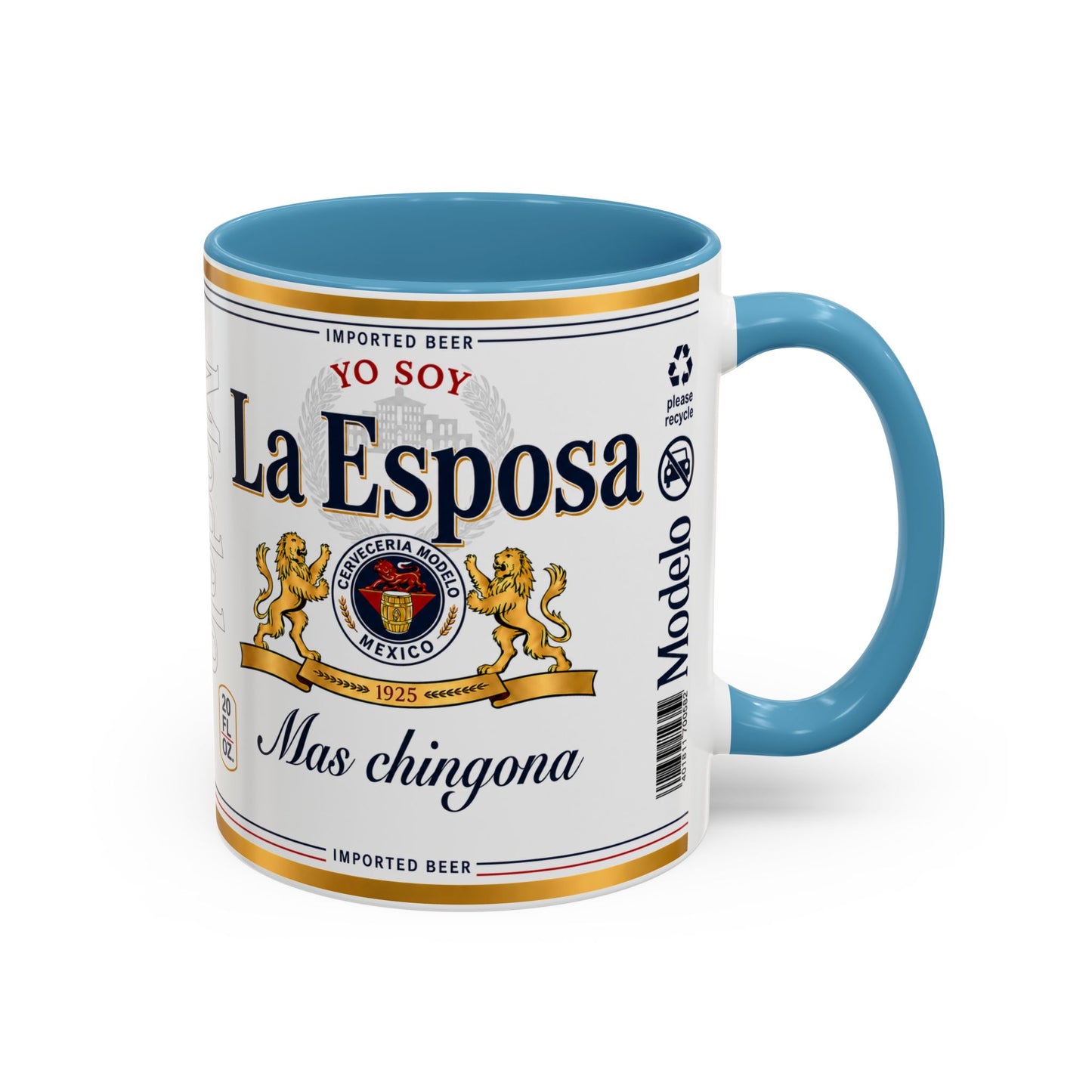 La Esposa Más Chingona Mug, Funny Spanish Wife Coffee Cup