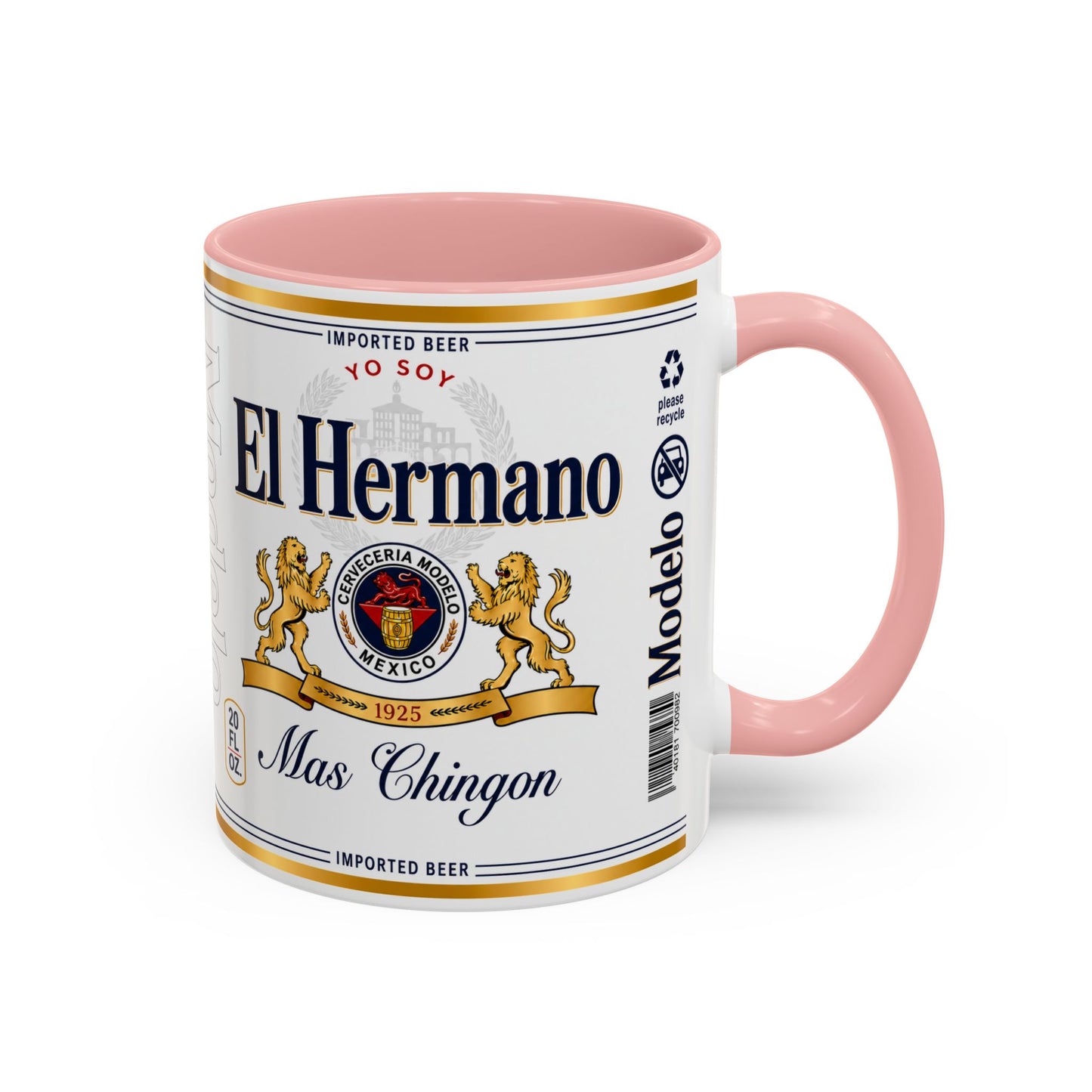 El Hermano Más Chingón Mug, Funny Spanish Brother Coffee Cup