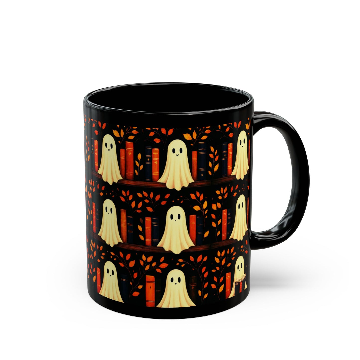 Ghost Library – Halloween Mug