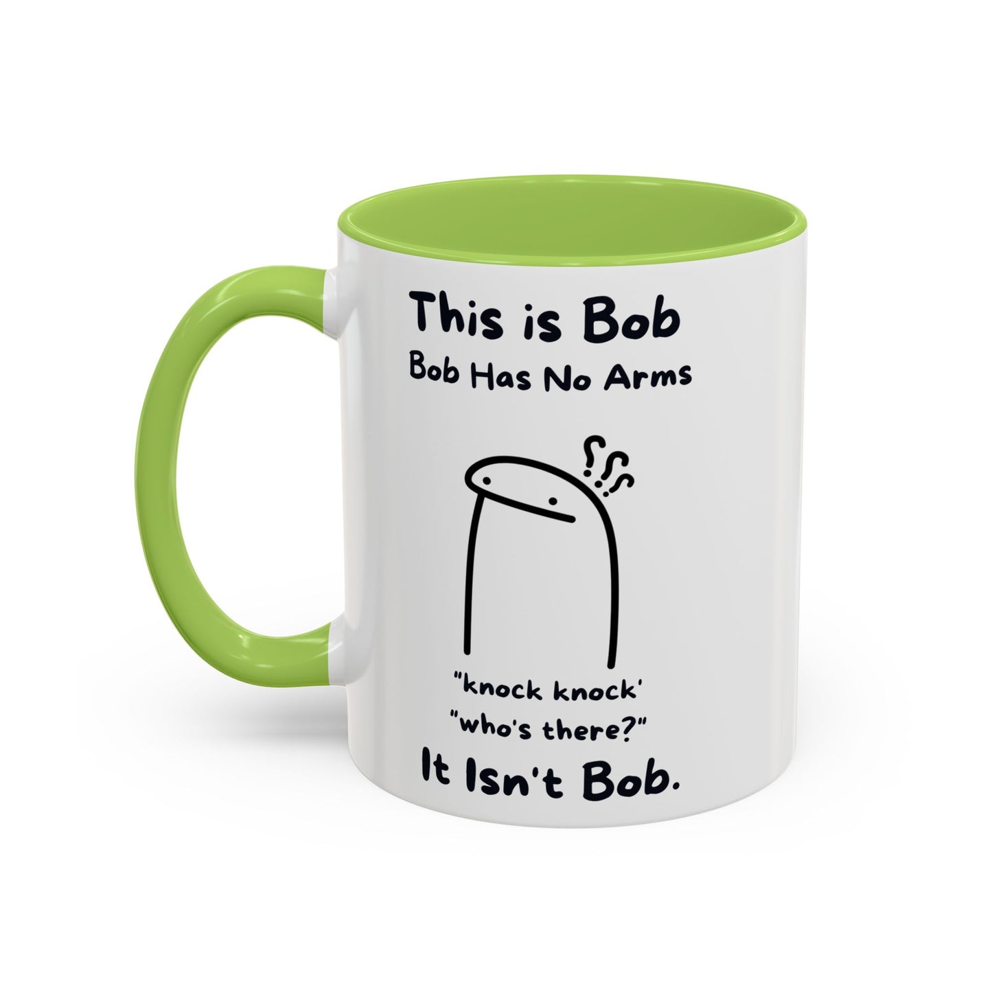 This Is Bob Mug, Funny Knock Knock Joke Coffee Cup