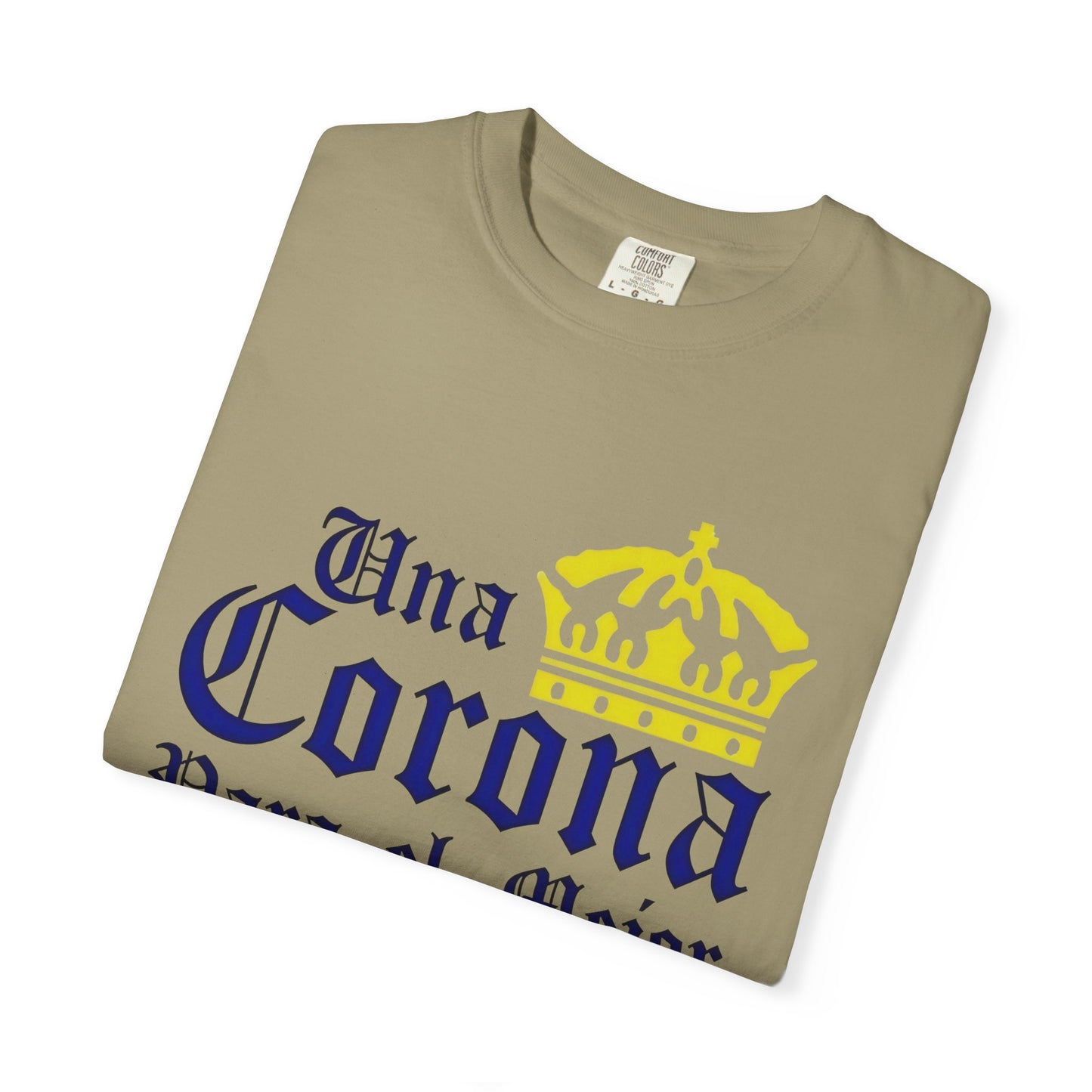 T-shirt Una Corona Para El Mejor Papa Del Mundo, T-shirt for beer lovers