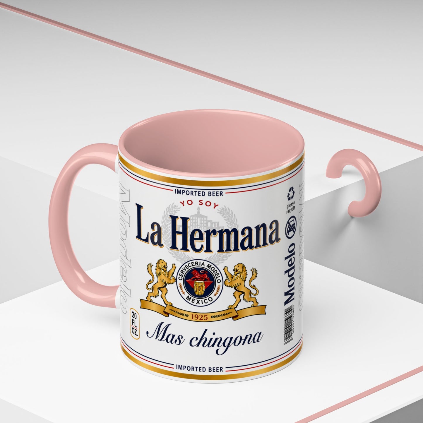 La Hermana Más Chingona Mug, Funny Spanish Sister Coffee Cup