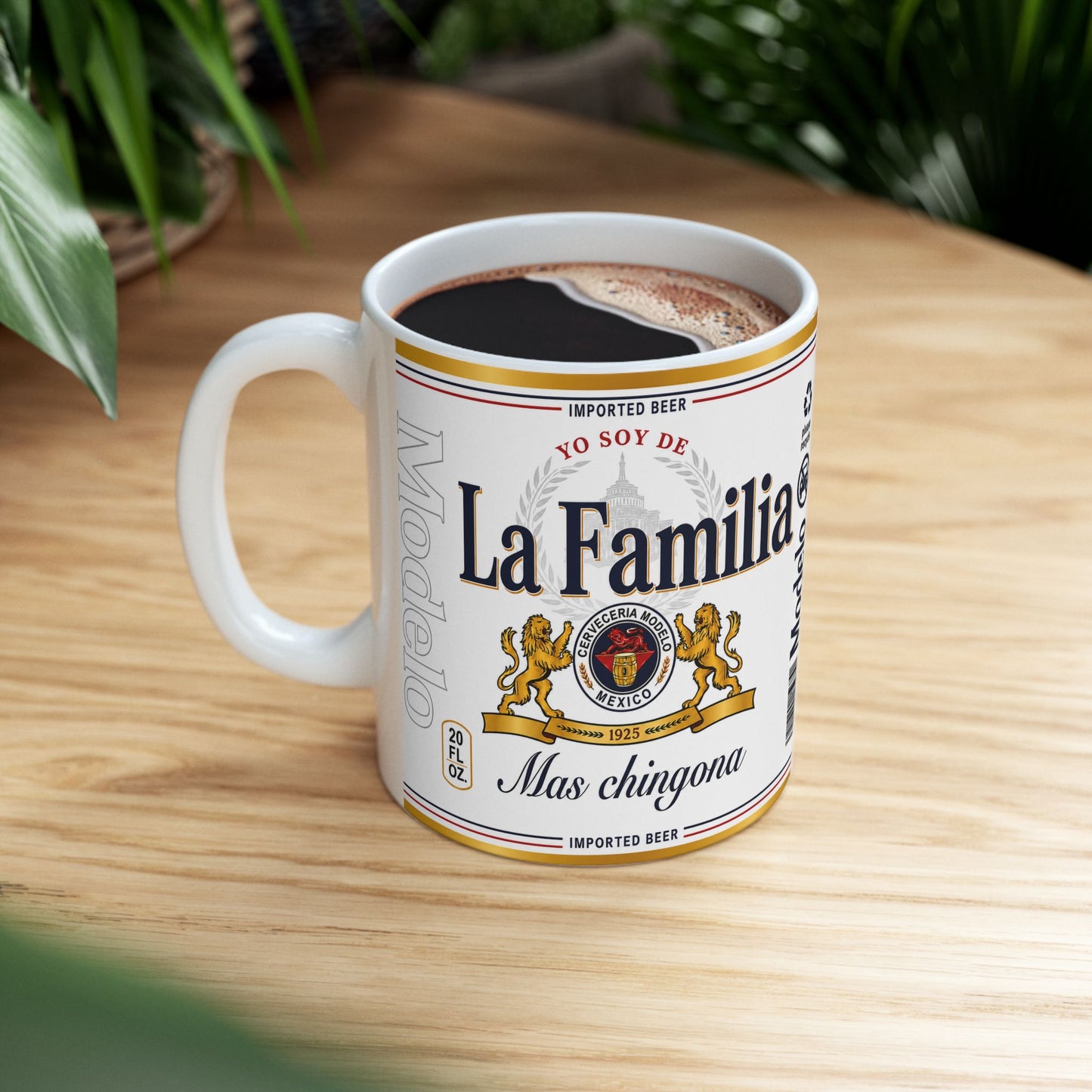 Yo Soy de La Familia Más Chingona Mug, Family Gift, Funny Coffee Cup