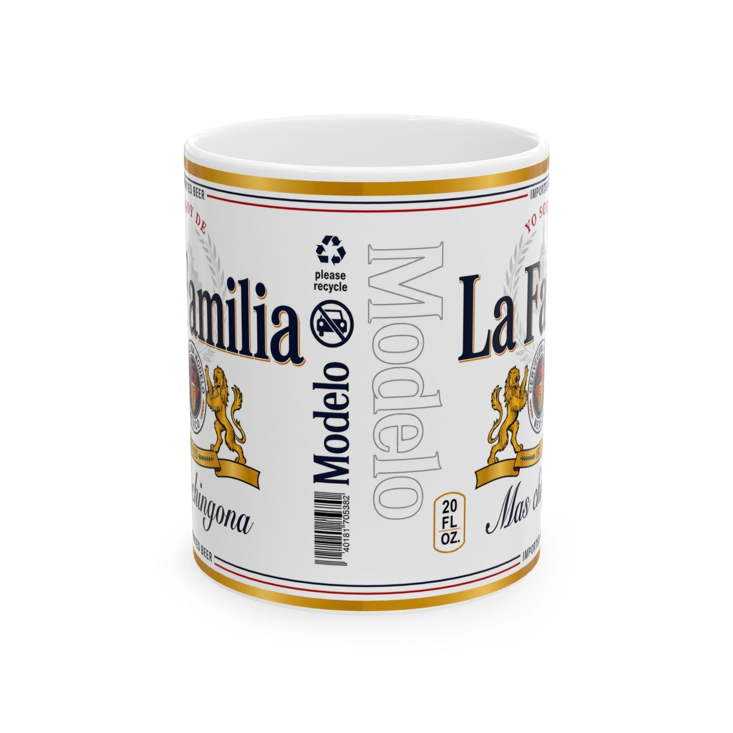 Yo Soy de La Familia Más Chingona Mug, Family Gift, Funny Coffee Cup
