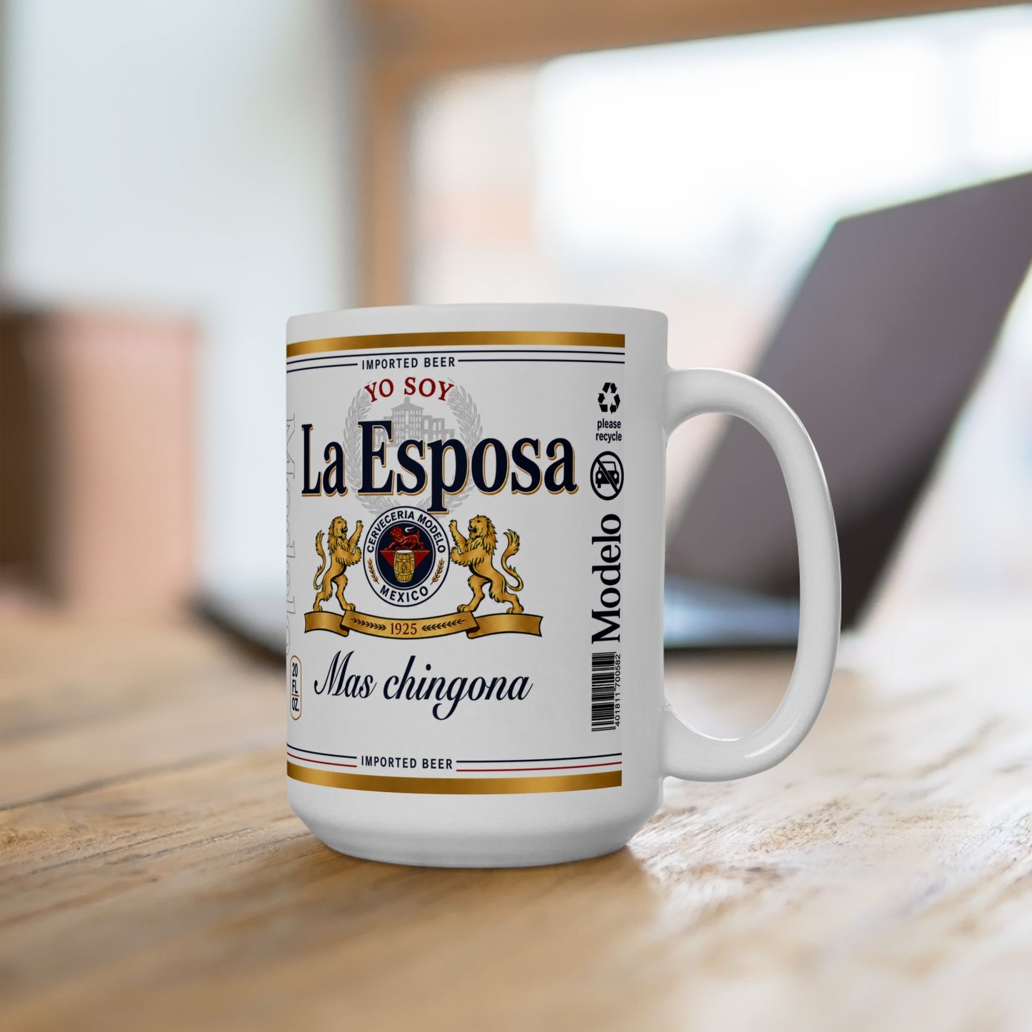 o Soy La Esposa Más Chingona Mug, Spanish Wife Gift