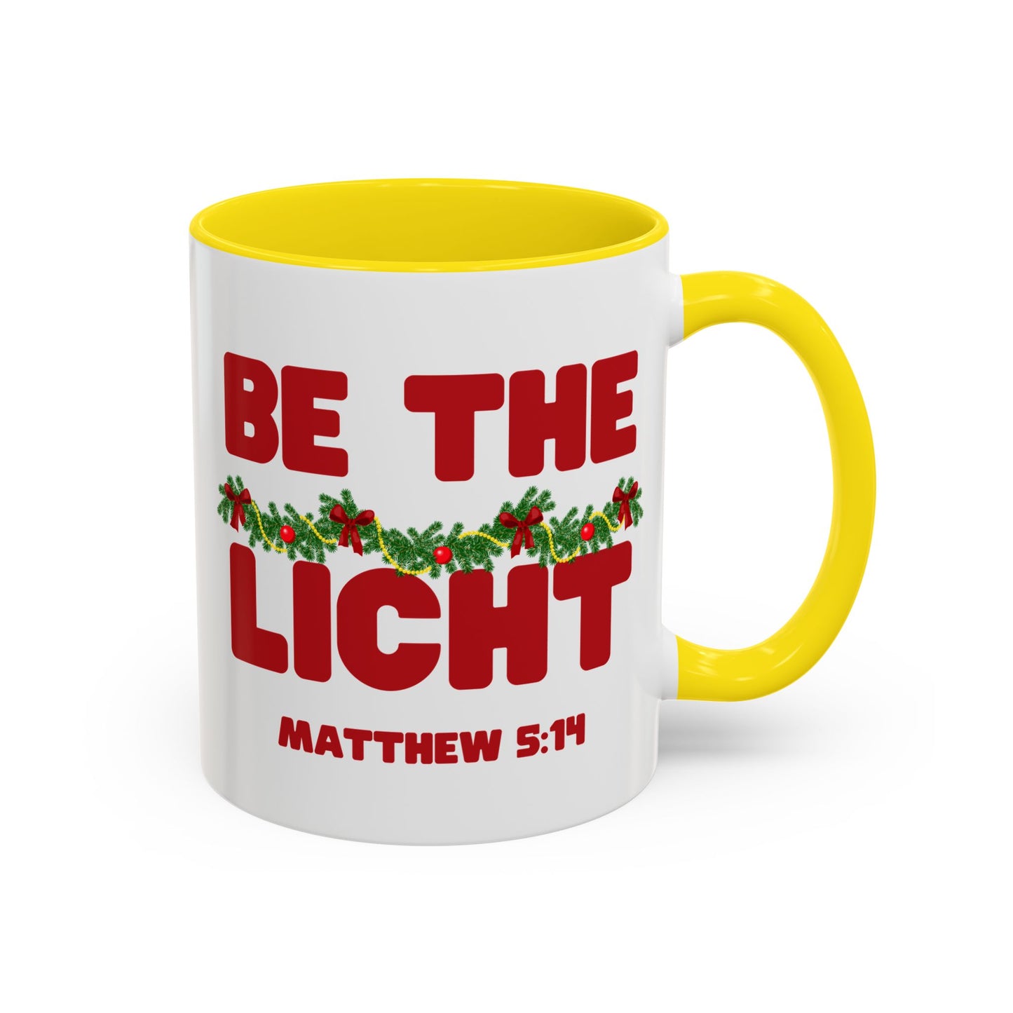 Be the Light – Matthew 5:14 Scripture Mug