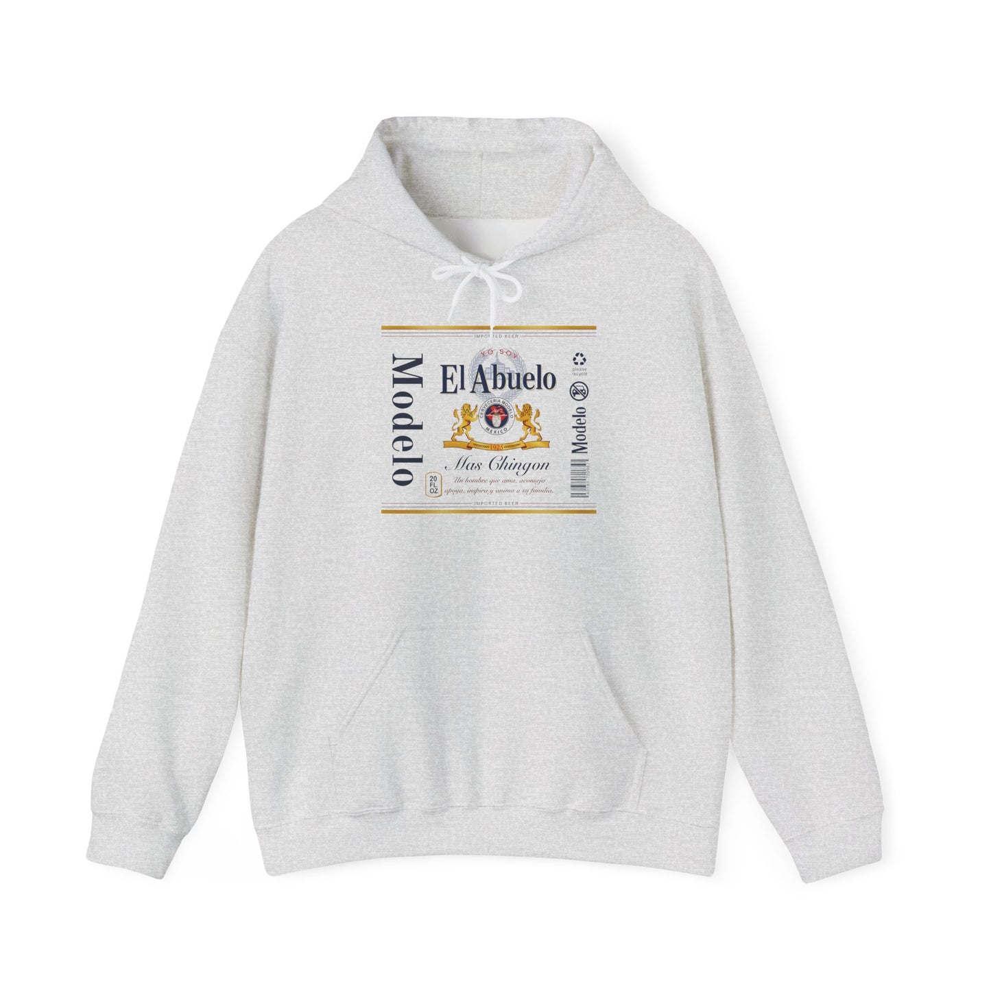 Hoodie Modelo Beer ,El Abuelo Modelo Beer