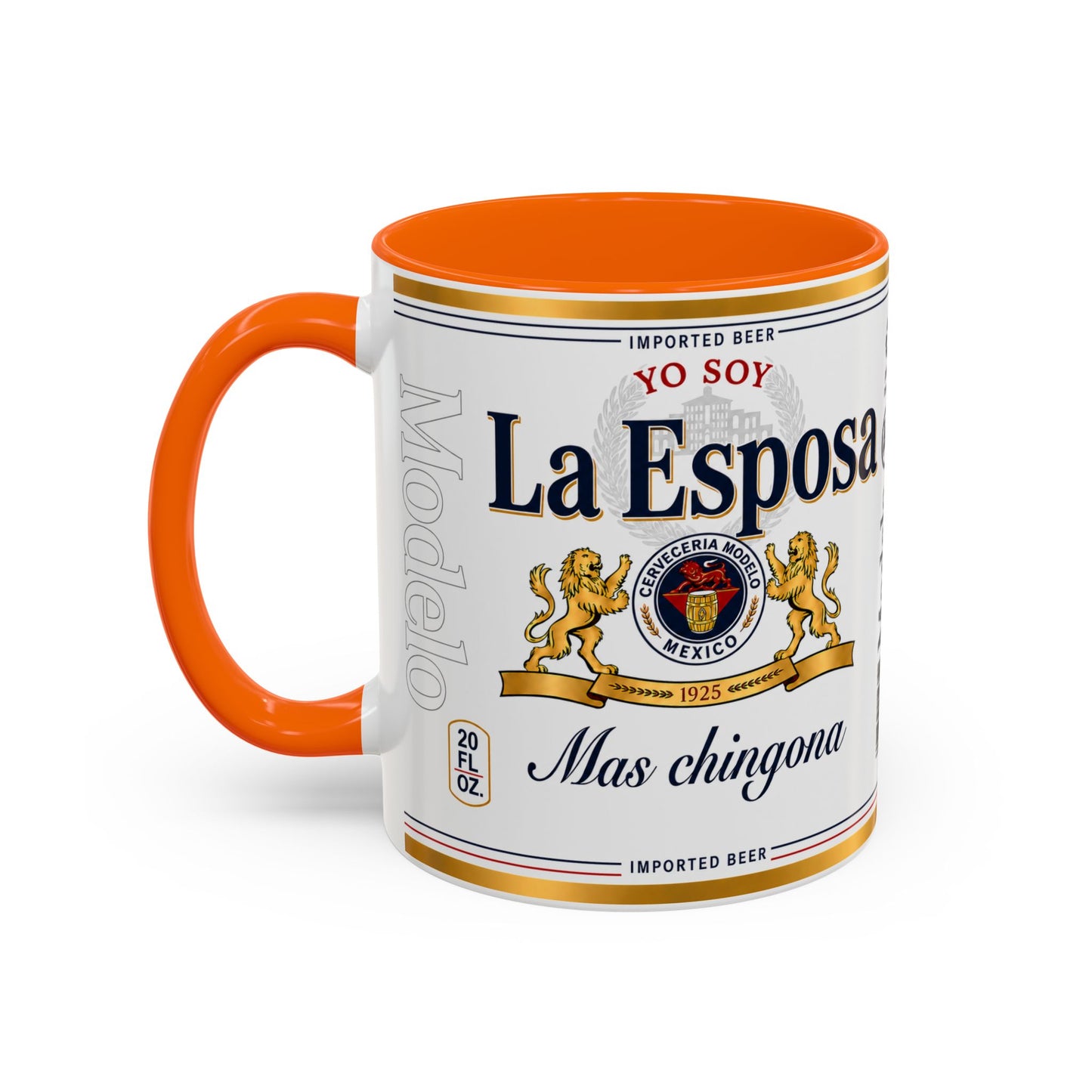 La Esposa Más Chingona Mug, Funny Spanish Wife Coffee Cup