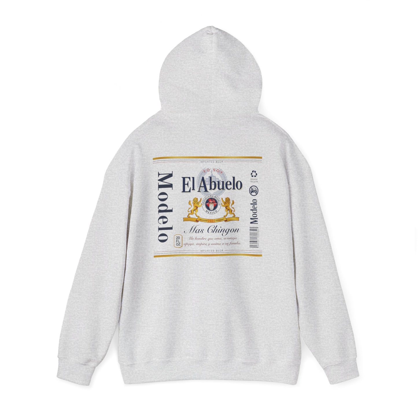 Hoodie Modelo Beer ,El Abuelo Modelo Beer