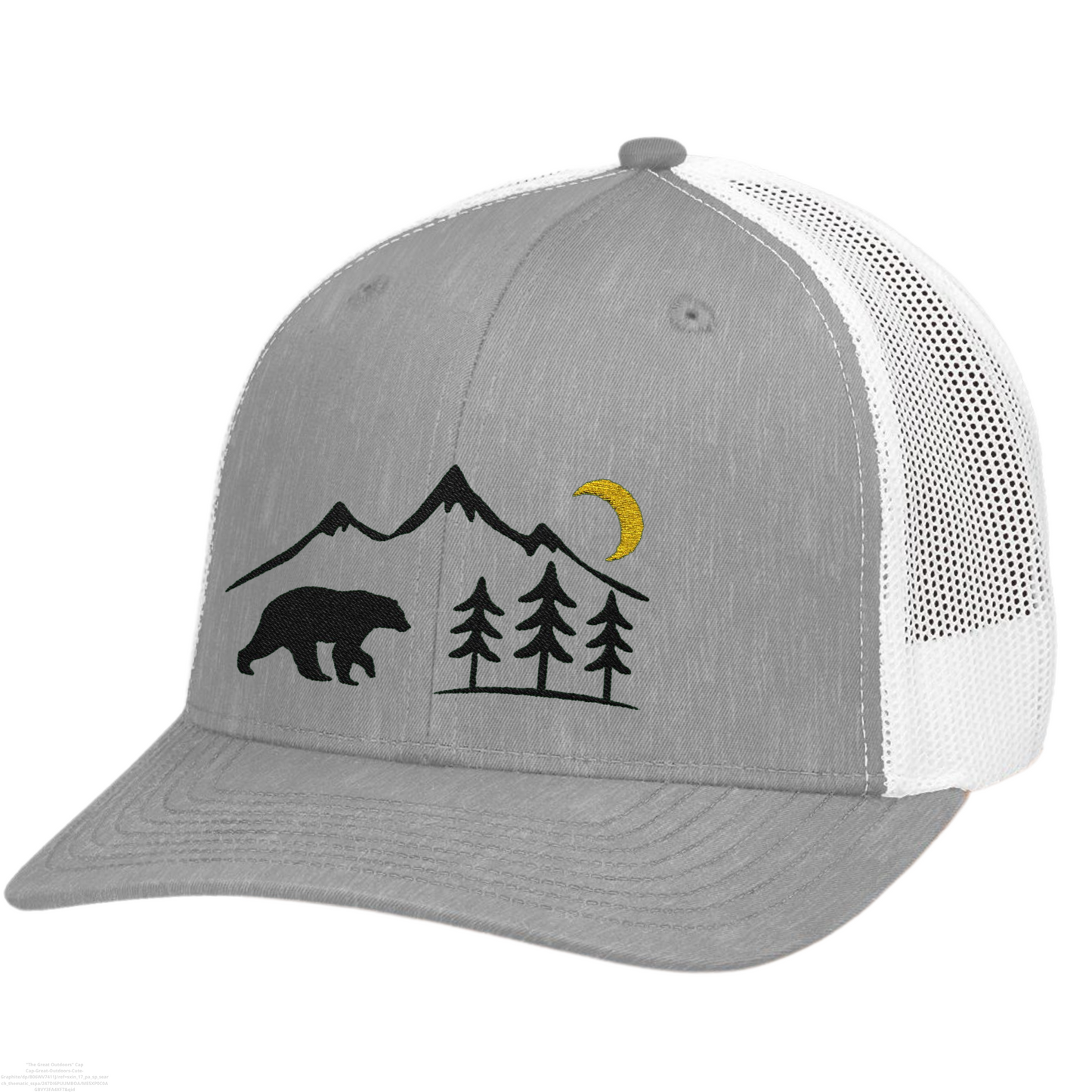 Outdoors Bear Hat, Mountain Cap with