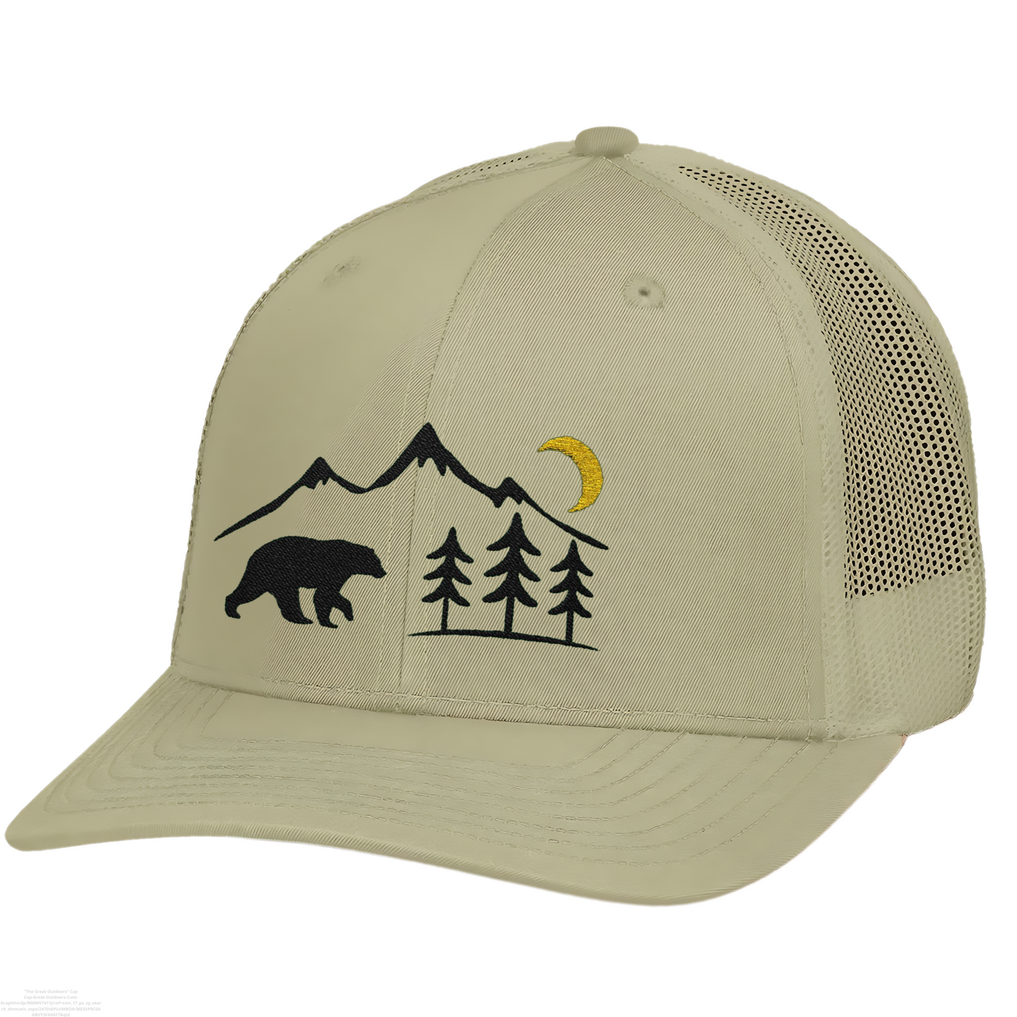 Outdoors Bear Hat, Mountain Cap with