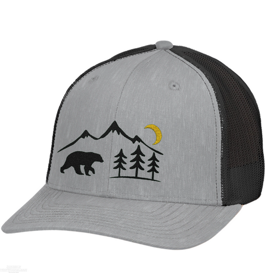 Outdoors Bear Hat, Mountain Cap with
